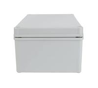 Garosa Caja de Conexiones de Alimentación, Caja de Proyectos Eléctricos de Plástico ABS IP67 a Prueba de Agua con Placa de Montaje, de Conexiones para Exteriores de 250 X 150 X 100 Mm para de Cables