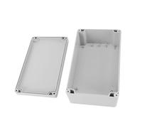 Garosa Caja de Conexiones IP65, Caja Eléctrica ABS, de Conexión de Cableado Duradera, 4 Tamaños para Electrónica de Bricolaje Al Aire Libre (200 * 120 * 75MM)