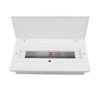 Garosa Caja de Distribución de 20 Bucles, Caja de Distribución de Energía de Placa de Acero Laminada en Frío con Cubierta de PC, Protección de Disyuntor, 438 X 210 X 100 Mm para Control de Cableado