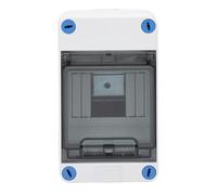 Garosa Caja de Distribución de 4 Vías a Prueba de Agua IP66, Caja Eléctrica de Montaje en Carril DIN, Caja de Disyuntor para Exteriores con Tornillos Azules