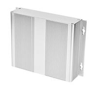 Garosa Caja de Proyectos Electrónicos Caja de Aleación de Aluminio para Placa de Circuito Impreso de Cableado de 48 X 204 X 150 Mm para Reparación de Banco de Ensamblaje Electrónico de Bricolaje y