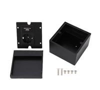 Garosa Caja de Salida de Piso Empotrada a Prueba de Agua Kit de Enchufe Plano Empotrado con Orificio de 2 Clavijas Toma de Corriente USB 16A 4000W IP40 para Oficina, Hotel, Escuela,