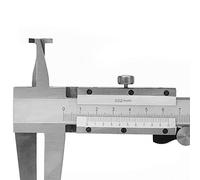 Garosa Calibrador de Ranura Interior, Calibradores Vernier de Doble Garra de Acero Al Carbono para Medición de Diámetro Interior, Precisión de 0,02 Mm, Ideal para Aplicaciones de Mecanizado (9-200 mm)