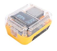 Garosa Cargador de Batería Adaptador de Pantalla Digital 140W Salida 5A Cargador Rápido con USB Tipo C para DW DCB203BT