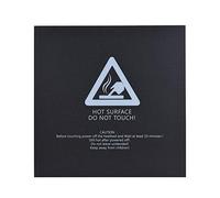 Garosa Cinta Adhesiva de Cama Térmica de 300x300mm para Piezas de Impresora 3D, Fuerte Adherencia, Fácil de Usar, Cubierta de Superficie Negra para Modelos de Impresión