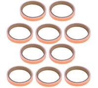 Garosa Cinta Luminosa Cinta Fosforescente Autoadhesiva 10 Piezas 1,2 Cm X 3 Metros Impermeable Desmontable Antideslizante Resistente Al Desgaste para Escaleras Etapa Salida Camino Pasillo Marcado (#4)