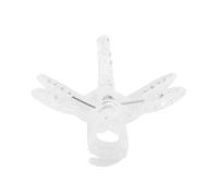 Garosa Clips de Soporte para Plantas 100 PCS Jardín Flores Orquídeas Soportes para Plantas Portátiles Transparentes Gadget Herramienta de Jardinería Ligera