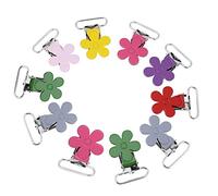 Garosa clips de suspensión para chupete sujetadores bebé, abrazaderas seguras y resistentes para carritos