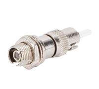 Garosa Conector Adaptador de Fibra óptica ST a FC, de Cerámica, Baja Pérdida 0,2 DB, Compatible con Control Industrial, Temperatura de Funcionamiento de -40 a 176 F