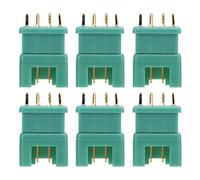 Garosa Conector de Batería de Enchufe Hexagonal de Alto MPX, Material de Cobre PA, 10 Enchufes Macho Hembra, Adecuado para Modelos RC y Equipos Electrónicos