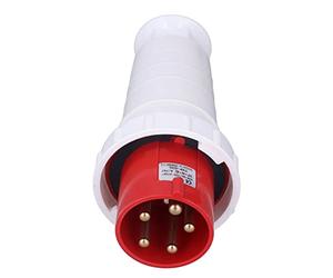 Garosa Conector De Enchufe Industrial 5 Pines 63A 220-415Vconector De Aviación Ip67 A Prueba De Agua, Enchufe Circular con Llaves De Vasoconexión Segura para Uso Profesional Y Exterior