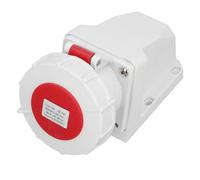 Garosa Conector de Enchufe Industrial, Material ABS, Enchufe Industrial de Alta Resistencia, 32 A 3P E, Voltaje Nominal 380-415 V para Fábricas y Sitios de Construcción