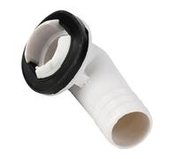 Garosa Conector de Salida de Drenaje de Aire Acondicionado Adaptador de Manguera de CA en ángulo Recto Accesorio de Tubería de Drenaje de Condensado Herramienta de Univers