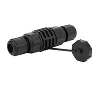 Garosa Conector Rápido de Acoplador RJ45 a Prueba de Agua para Cable CAT5/6, IP67, para Pantalla LED, Sistemas de Monitoreo de Circuitos Cerrados, con Conexión con Rosca Ajustada