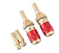 Garosa Conector Rápido Refrigerado por Agua de 8 Mm de Alta Calidad, Accesorio de Latón para Soplete de Soldadura TIG, Fácil Instalación y Fuerte Rendimiento de Desgaste