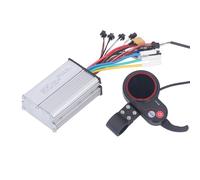 Garosa Controlador de Motor CC, Carcasa de Aleación de Aluminio, Potencia Máxima de 350 W, Adecuado para Bicicletas y Scooters Eléctricos