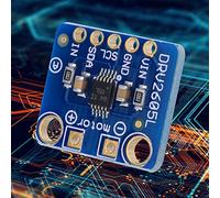 Garosa Controlador de Motor Háptico DRV2605L Módulo de Accionamiento de Motor con Control I2C Entrada de 3 V 5 V para Retroalimentación Mejorada en Aplicaciones de Juegos VR