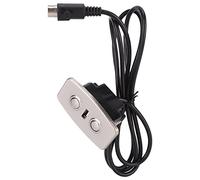 Garosa Controlador de Silla Reclinable eléctrica: Interruptor Manual de 2 Botones con USB Dual para sofá Elevador Eléctrico y Sillones de Masaje (ABS, Retroiluminación LED, Cable de 4,7