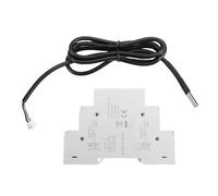 Garosa Controlador de Termostato Inteligente con Interruptor de Temperatura y Humedad WiFi con Montaje en Riel DIN y Pantalla Dual con Sensor de Grado Industrial para Incubadoras