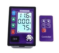 Garosa Controlador de Velocidad del Motor de CC con Pantalla LCD, Control Remoto de Doble Dirección de Doble Velocidad para Motor de Cepillo de CC 10-55 V 30 A Monitoreo de Corriente