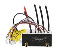 Garosa Controlador de Velocidad Eléctrico Aluminio Refrigerado por Agua ESC 14 a 84V 4 a 20S 100A Continuo 120A Pico 168MHz CPU Frenado Regenerativo para Motor Eléctrico Robótica