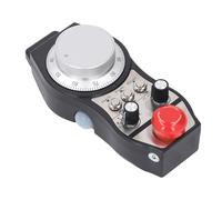 Garosa Controlador de Volante Controlador CNC de 6 Ejes con Alcance Inalámbrico de 60 M Puerto MPG de Potencia de Transmisión 10DBM para Máquinas CNC Compatible con FANUC