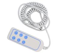 Garosa Controlador Reclinable para Silla Elevadora Eléctrica, Control Remoto de Cama Elevadora IP66 con Cable de Extensión de 8 Pines, Controlador Manual para Silla Elevadora con Enchufe Integrado,