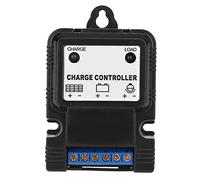 Garosa Controlador Solar PWM 6V 12V 3A, Regulador de Carga para Panel Solar Portátil con Indicador LED, Protección contra Sobrecarga, Nuevo Diseño