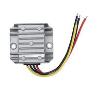 Garosa Convertidor CC, Adaptador Reductor de Voltaje de Aluminio, Entrada de 24 V A Salida de 19 V, Fuente de Alimentación de 10 A 190 W para Automóviles y Vehículos