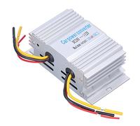 Garosa Convertidor Convertidor de Voltaje CC de Aleación de Aluminio 24 V A 12 V 10 A 120 W para Regulador de Fuente de Alimentación de Automóvil para Vehículos Electrónicos y Dispositivos de 12