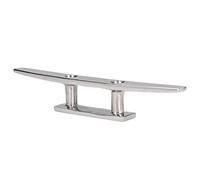 Garosa Cornamusa Superior Plana de 10 Pulgadas, Cornamusa para Barco de Acero Inoxidable 316 con Orificio, para Cuerda de Cubierta Marina, Orificios de Montaje de 8,5 Mm para Barco, Yate, Muelle,