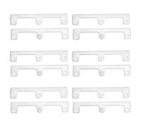 Garosa Correas para Cajas de Interruptores Tipo 86, Acero Inoxidable, Reparación de Tomacorrientes, Soportes de Fijación, Clips F para Soporte de Pared, Correa de Fijación para