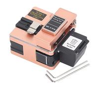 Garosa Cortador de Fibra, Cortador óptico de Acero de Tungsteno de Aluminio de Precisión, Cuchillo óptico de Retorno Automático, Ideal para Instalación y Reparación de Fibra óptica