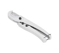 Garosa Cortador de Tubos, ABS y Acero Inoxidable Cortador de Tubos de PVC con Trinquete con una Mano, Corta Fácilmente de hasta 32 Mm para Plomería y Reparaciones del Hogar