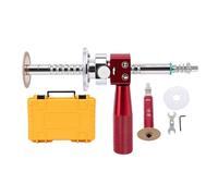 Garosa Cortador de Tubos Interior, Kit de Corte de Pared Interno Ajustable de 6-105 Mm con de Acero Inoxidable para Tubos de Plástico PVC ABS, Varilla de Conexión de 1/4 de Pulgada