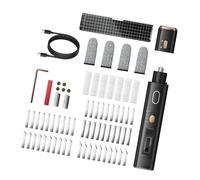 Garosa Cortador Ultrasónico, Herramienta de Corte Ultrasónico Portátil de 40 KHz con 50 Cuchillas Reemplazables y Luz LED, para Impresiones 3D Plásticos Madera Resina Pulido (#1)