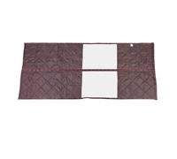 Garosa Cortina de Puerta Magnética a Prueba de Frío con Ventana Transparente para Invierno 34,65x85,04 Pulgadas Uso Doméstico Oxford de Algodón Grueso