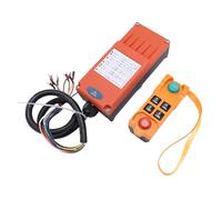 Garosa Crane Inalámbrica Remote Way 6 Botón único para la Grúa de Camión de Puente Eléctrico Industrial con Rango de Control de No Interferencia Aplicable para Condiciones Duras, Remoto a Prueba de