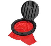 Garosa Cubierta para Escotilla de Kayak, Placa de Cubierta ABS de 8 y 6 Pulgadas, Tapa Redonda Impermeable con Bolsa de Almacenamiento para Aparejos de Pesca, Protección UV (8 Pulgadas)