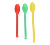 Garosa Cuchara de Laboratorio, Herramienta de Medición de Doble Extremo de Plástico, Juego de Cucharas de Laboratorio de 60 Piezas para Mezclar y Tomar Muestras