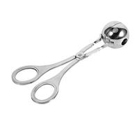 Garosa Cuchara para Hacer Albóndigas de Acero Inoxidable, Minimáquina para Hacer Albóndigas de Fácil Liberación, Perfecta para Cocinar y Comida para Mascotas