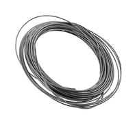 Garosa Cuerda de Alambre de Acero Inoxidable de 49,2 Pies, Material 304, Estructura de 7x7, Carga de Rotura de 1,37 Kn para Terrazas con Barandillas