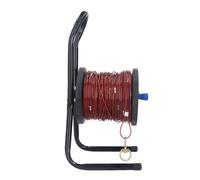 Garosa Cuerda Medidora de Alambre de Acero, Operada Manualmente, Escala Clara, 100 M de Longitud, Ideal para Sitios de Construcción, Ferrocarriles y Tierras de Cultivo