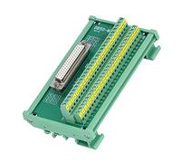 Garosa DB50 a Conector de Terminal Placa Adaptadora de Placa PCB Hembra Recta DB50 M7 DC 60V 0.8A por Pin 14 a 26AWG Ruptura de Señal para Banco de Prueba de Cableado de Control Usuarios de Bricolaje