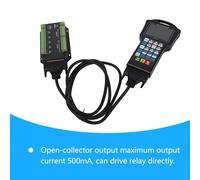 Garosa de Controlador CNC Portátil de 3 Ejes, Plástico Metálico con 8 Entradas y 7 Salidas para Grabador Enrutador, Ideal para Aficionados y Profesionales (#01)