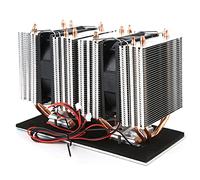 Garosa de Refrigeración Semiconductor Electrónico de 240 W, 12 V, Aleación de Aluminio, Módulo de Refrigeración Compacto para Refrigeradores y Aires Acondicionados de Bricolaje