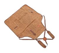 Garosa Delantal de Trabajo de Lona Encerada Ajustable Impermeable para