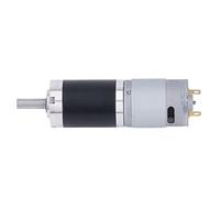 Garosa Disipación de Fuego Rápido Motor de CC Cepillado Bajo Ruido Pequeño Motor CC Cepillado Pequeño para Maquinaria, Alta Eficiencia para Equipos (80RPM)