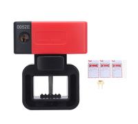 Garosa Dispositivo de Bloqueo de Disyuntor, Carcasa de Nailon PA Reforzado para Bloqueo Preciso con Cilindro de Bloqueo Interno, para Disyuntores en Miniatura y Diversos Entornos de