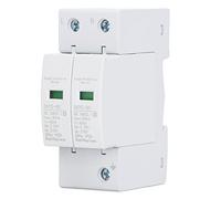 Garosa Dispositivo de Protección contra Sobretensiones Protector contra Sobretensiones para PC 3P 385V 80kA Respuesta Rápida 2.2kV Indicación de Falla para Instalación de Riel de Panel de Casa (2P